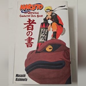 Naruto Official Character Data Book Manga
